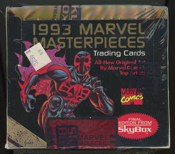1993 Skybox Marvel Masterpieces Trading Cards Box Factory Sealed