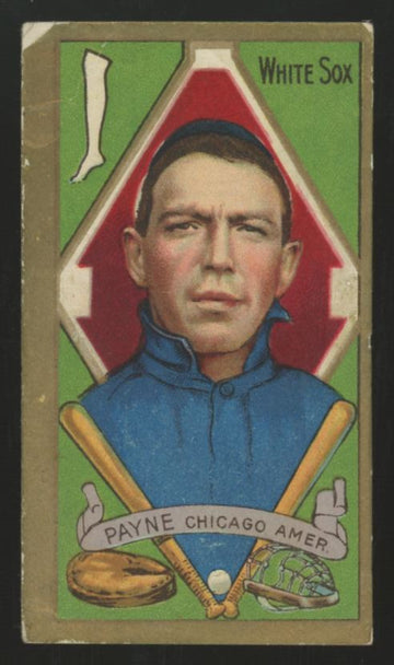 1911 T205 Fred Payne Hassan Cigarettes Back Poor