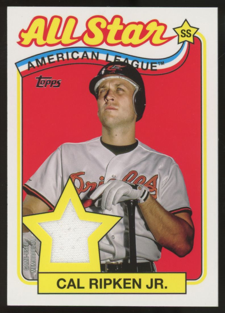2024 Topps Cal Ripken Jr. All-Star Relic 1989 Design #89ASR-CR