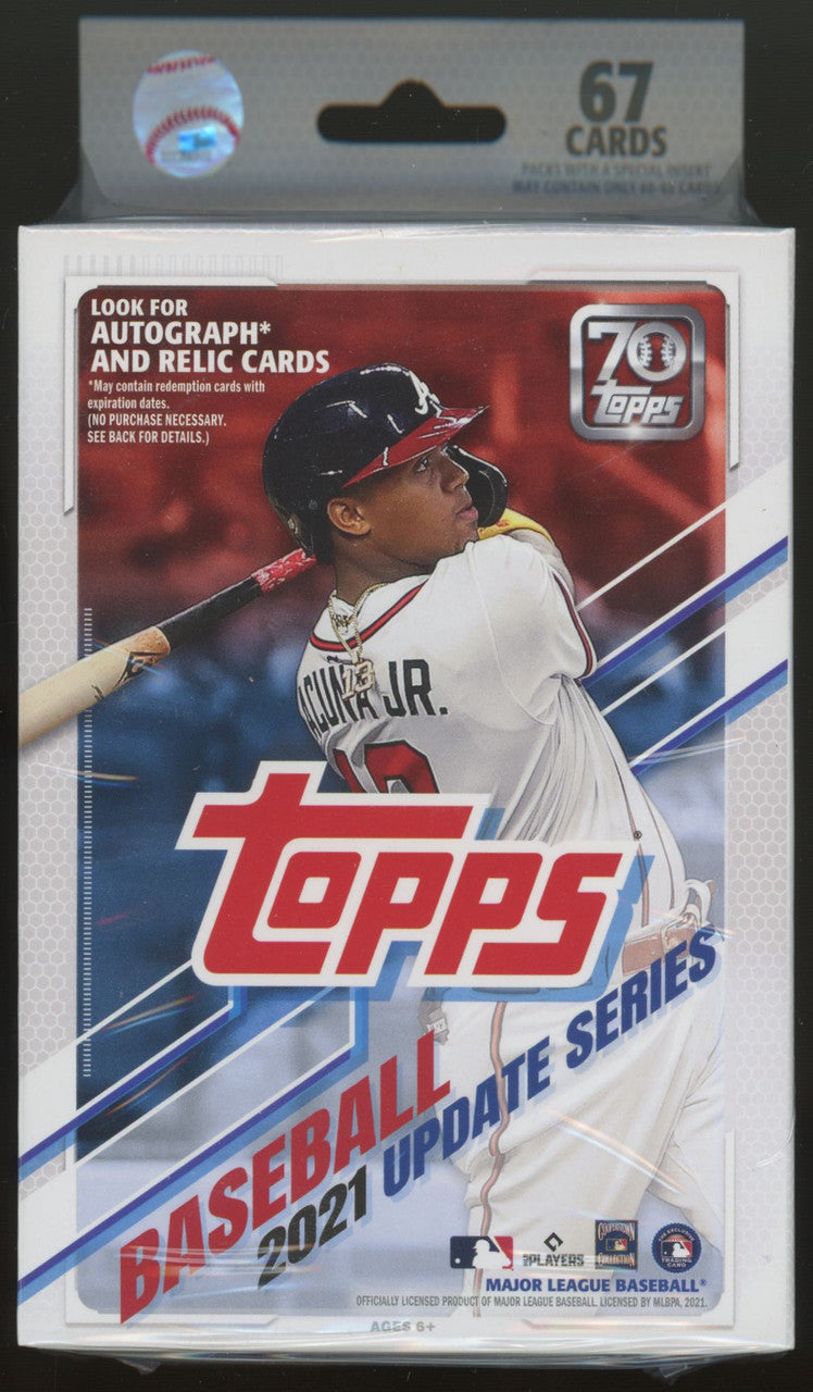 2021 Topps Baseball Update Series Hanger Box Factory Sealed