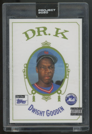 2020 Topps Project 2020 Dwight Gooden 1985 Dr. K #360