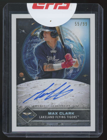 2024 Topps Pro Debut Max Clark Future Cornerstones Auto /99 #FCA-MC "A"