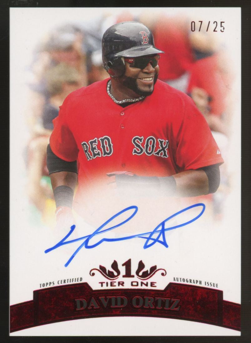 2026 Topps Tier One David Ortiz Retro 2011 Auto /25 #R11A-DO