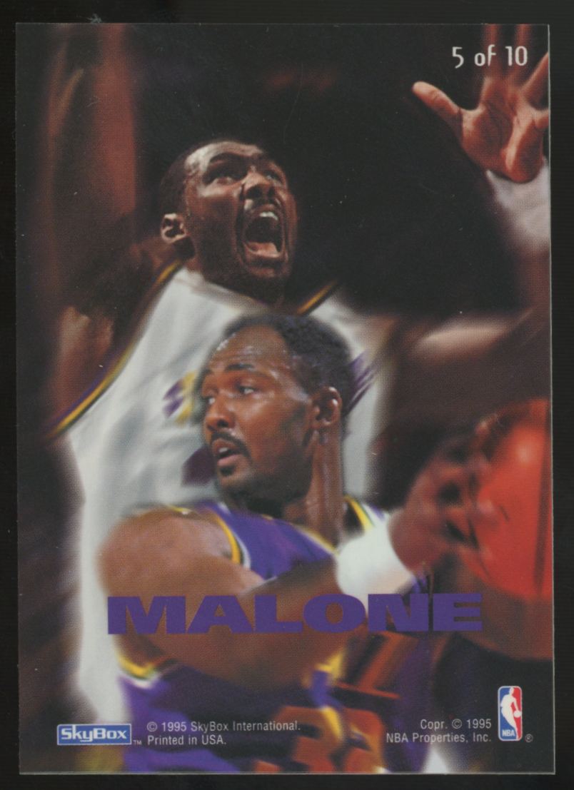1995-96 Skybox Karl Malone Emotion N-Tense #5