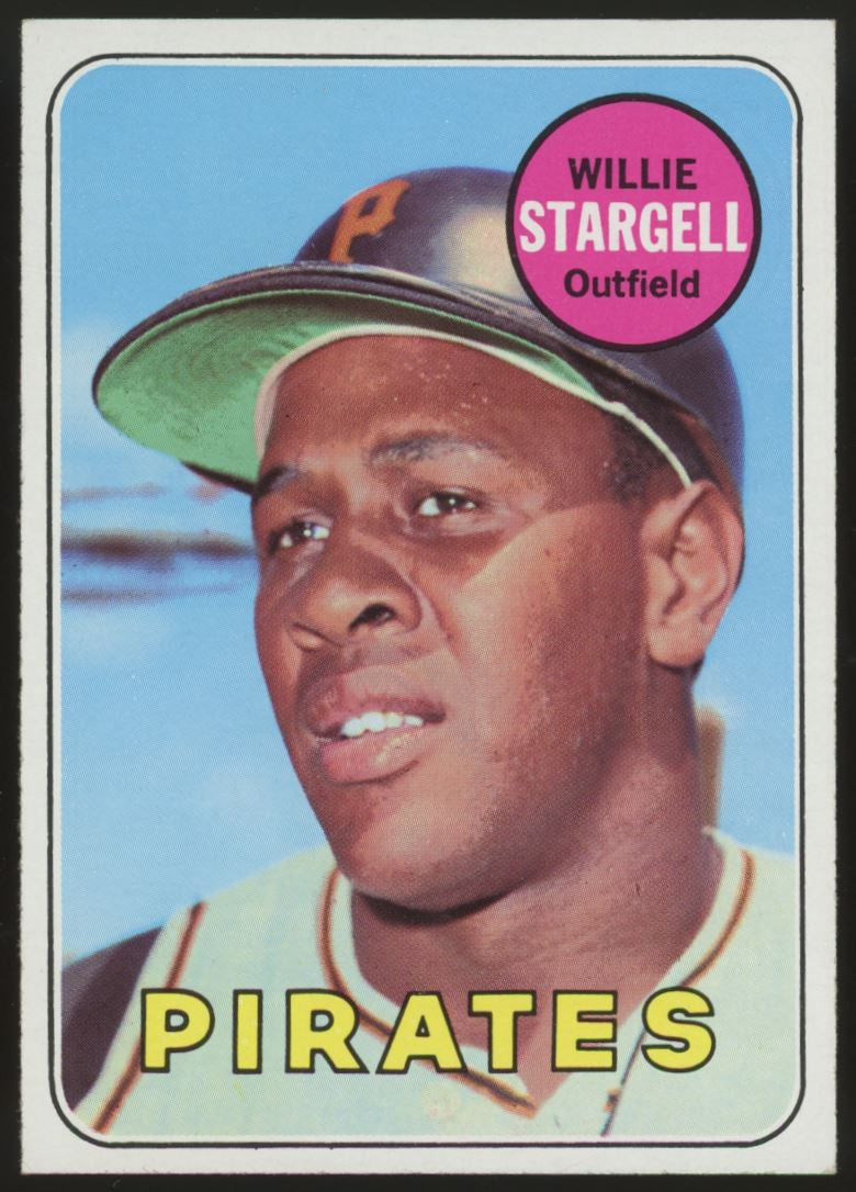 1969 Topps Willie Stargell #545 EX/MT "B"