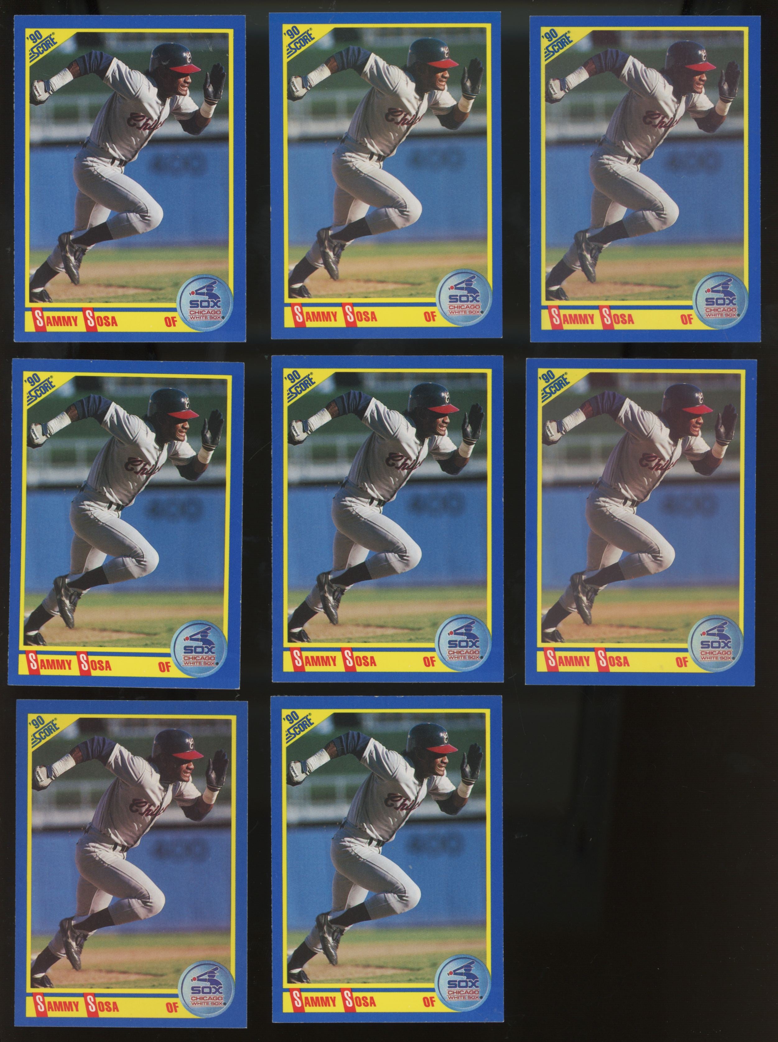 1990 Score Sammy Sosa RC #558 (Lot Of 20)