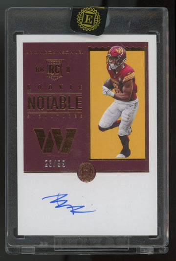 2022 Encased Brian Robinson Jr. Notable RC Auto /99 #RNS-BR