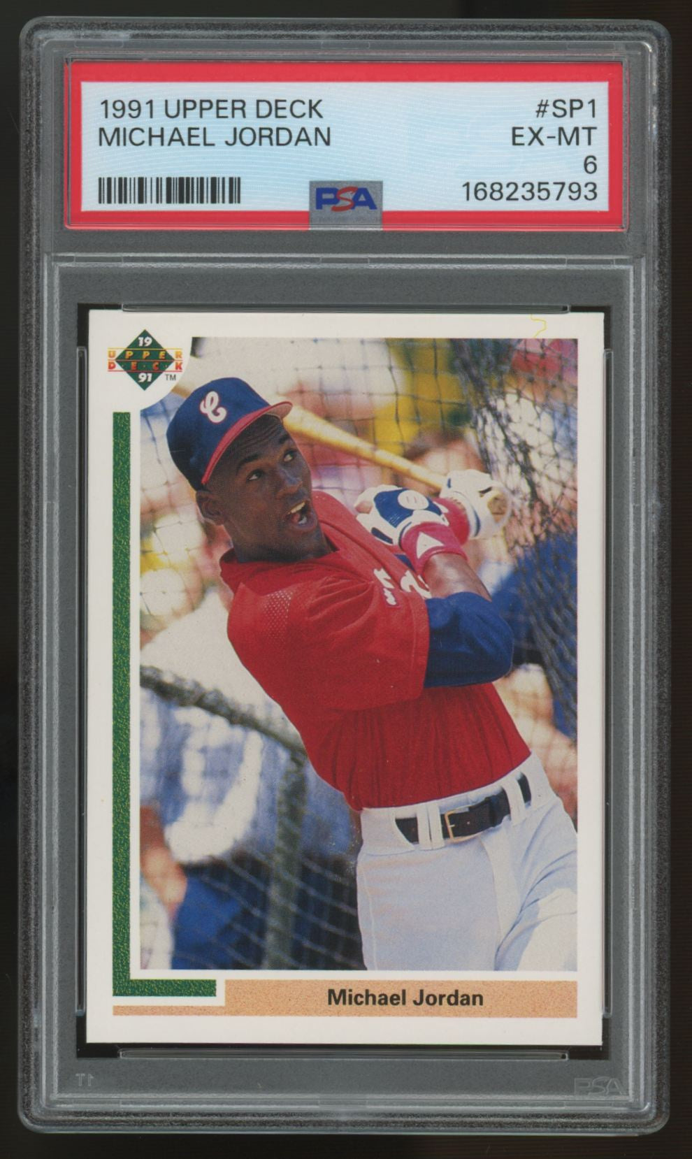 1991 Upper Deck Michael Jordan #SP1 PSA 6