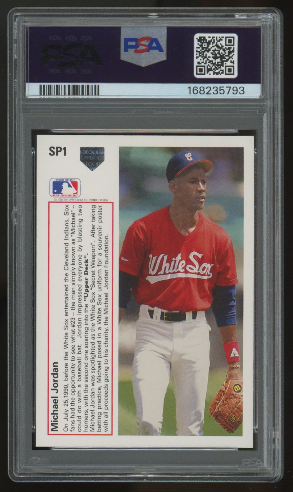 1991 Upper Deck Michael Jordan #SP1 PSA 6