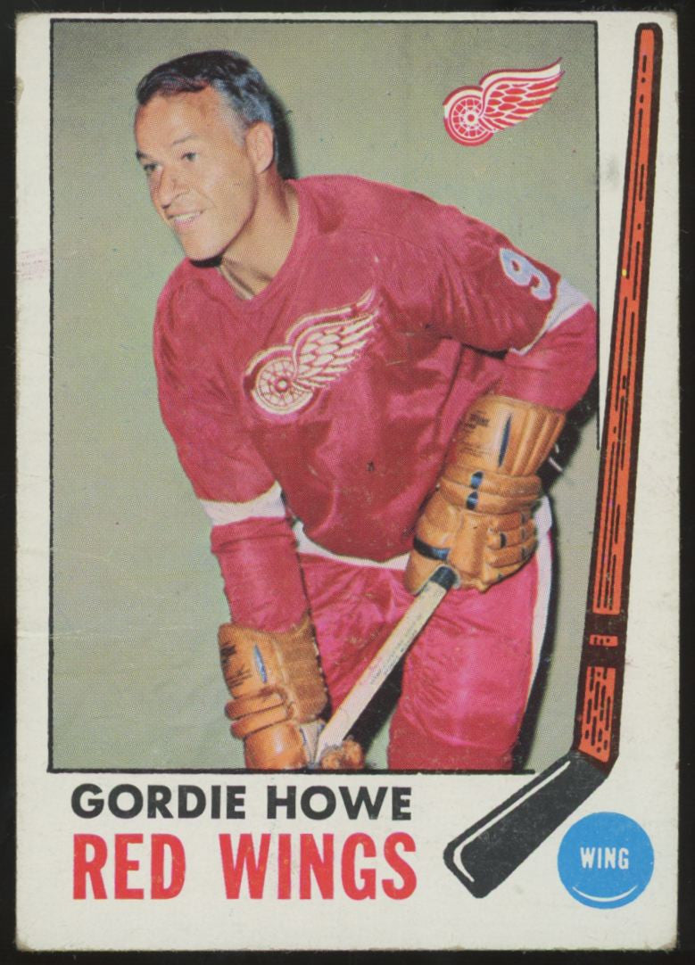 1969-70 Topps Gordie Howe #61 F/G (Creases)