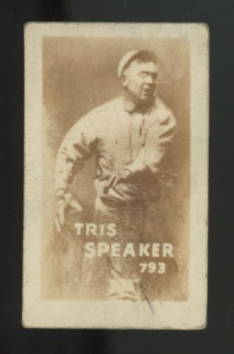1948 Topps Magic Tris Speaker Baseball Hall Of Fame #7 Good