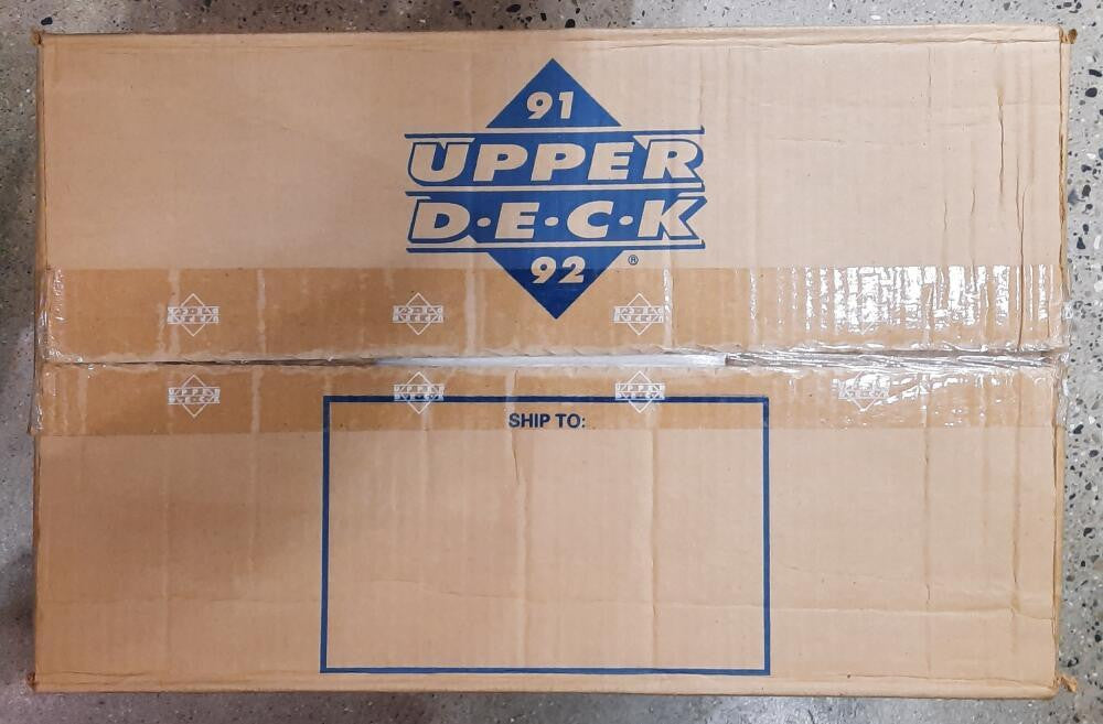 1991-92 Upper Deck Basketball Low Series Sealed Wax Case (24 Boxes)
