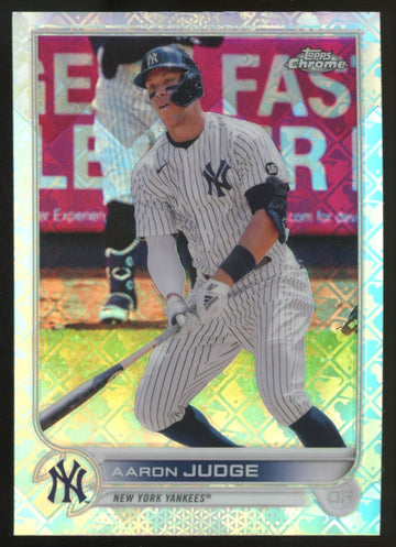 2022 Topps Chrome Logofractor Aaron Judge #35