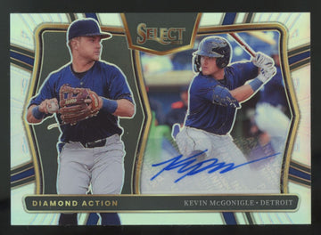 2025 Panini Select Kevin McGonigle Diamond Action Silver Auto #DAS-KM