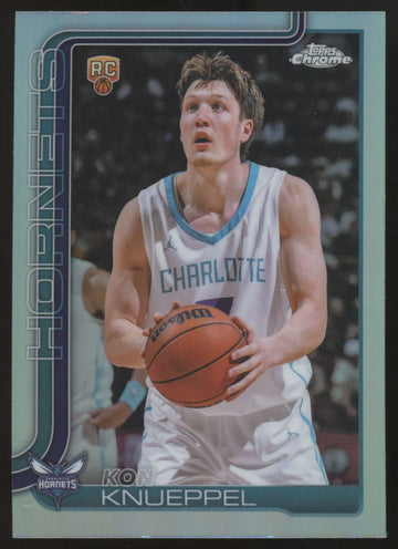 2025-26 Topps Chrome Kon Knueppel RC Refractor #254 *READ*