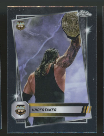 2025 Topps Chrome WWE Undertaker Image Variation SSP #266