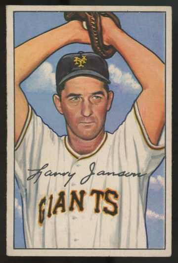 1952 Bowman Larry Jansen #90 EX