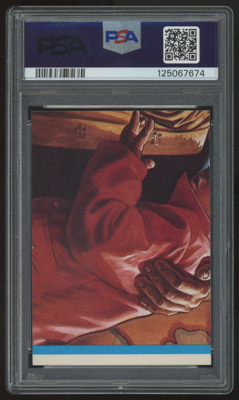 1985 The Goonies Holding Signs Stickers #6 PSA 7