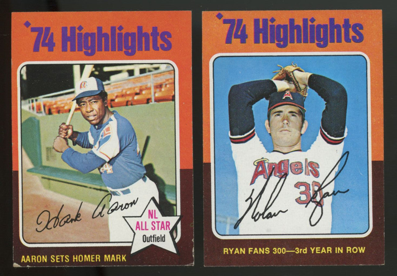 1975 Topps Mini Baseball Complete Set (660) VG/EX-EX Overall