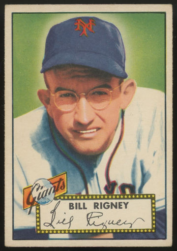1952 Topps Bill Rigney #125 EX