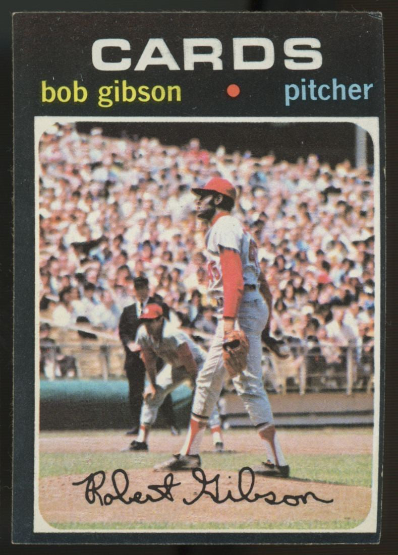 1971 Topps Bob Gibson #450 EX