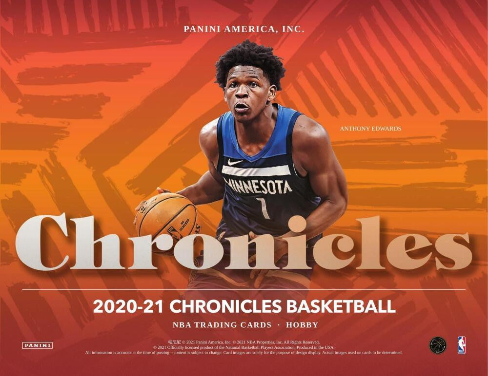 2020/21 Panini Chronicles Basketball Hobby Box