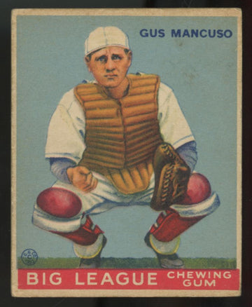 1933 Goudey Gus Mancuso #41 VG "A"
