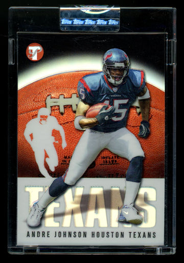 2003 Topps Pristine Andre Johnson RC Refractor Common /1449 #54 "A"