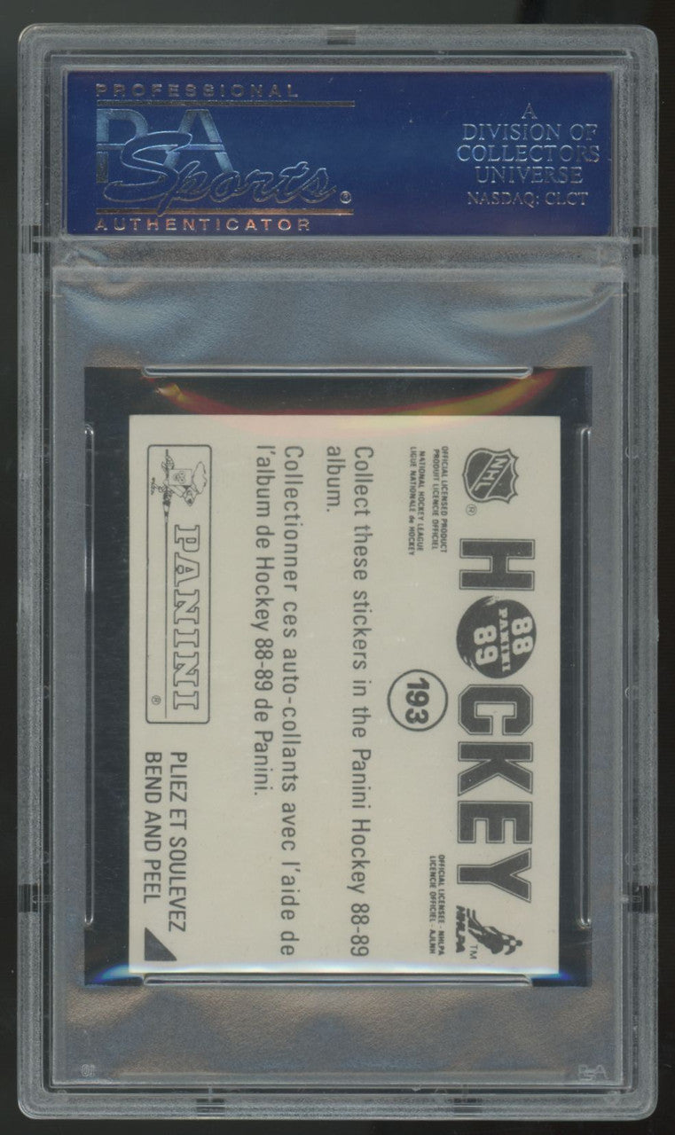 1988-89 Panini Stickers Wayne Gretzky #193 PSA 6