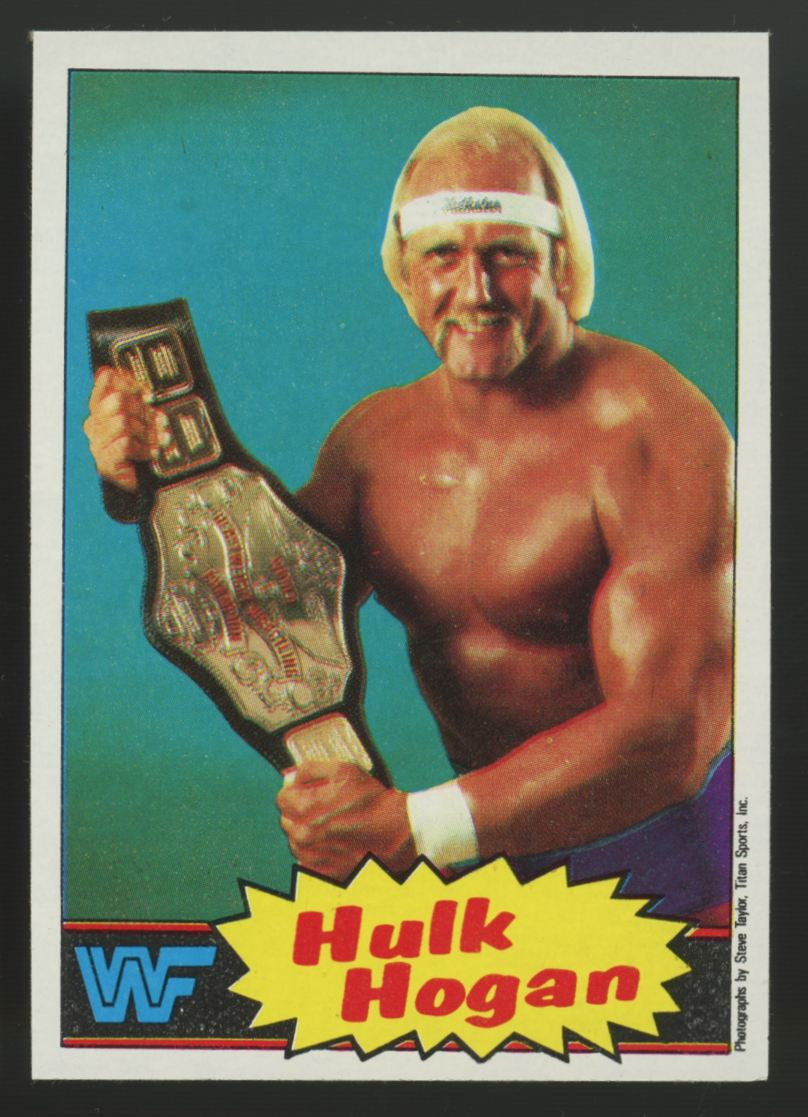 1985 Topps WWF Wrestling Complete Set (66) 2 Hogan RCs NM Overall