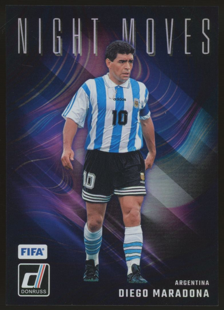 2024/25 Donruss Soccer Diego Maradona Night Moves SSP #25
