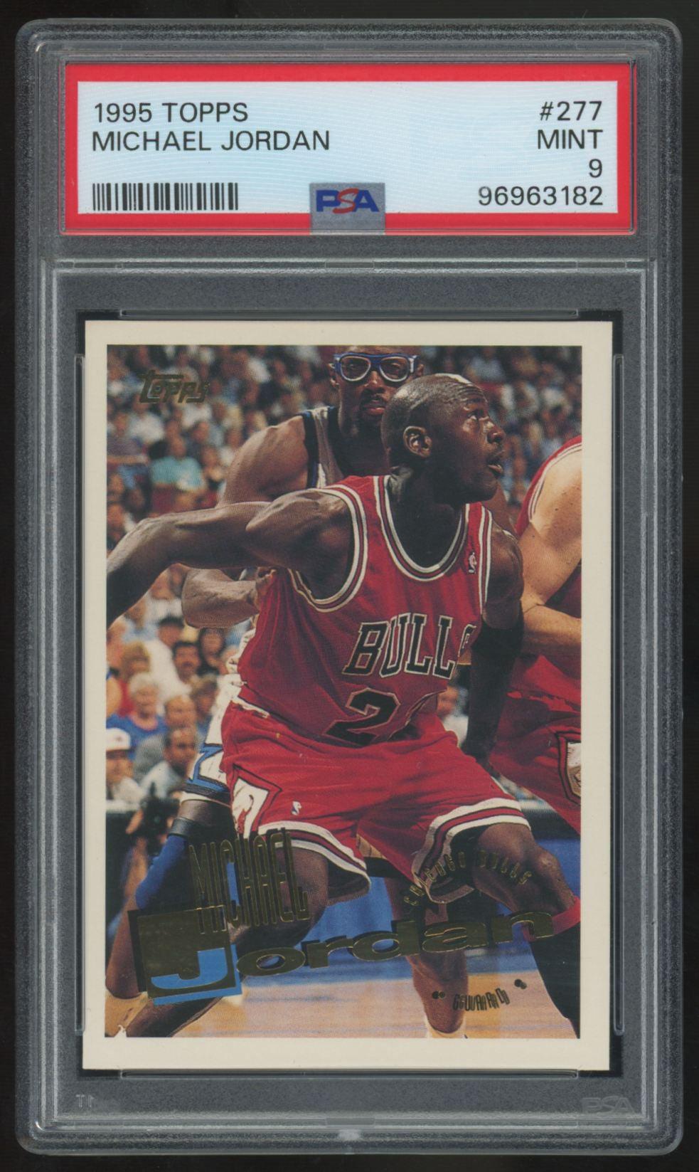 1995-96 Topps Michael Jordan #277 PSA 9