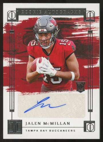 2024 Panini Impeccable Jalen McMillan RC Auto /99 #RA-JMN