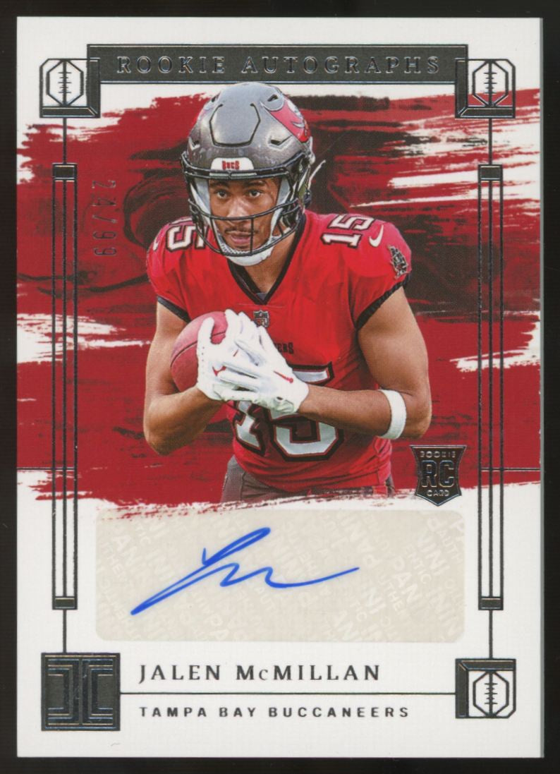 2024 Panini Impeccable Jalen McMillan RC Auto /99 #RA-JMN