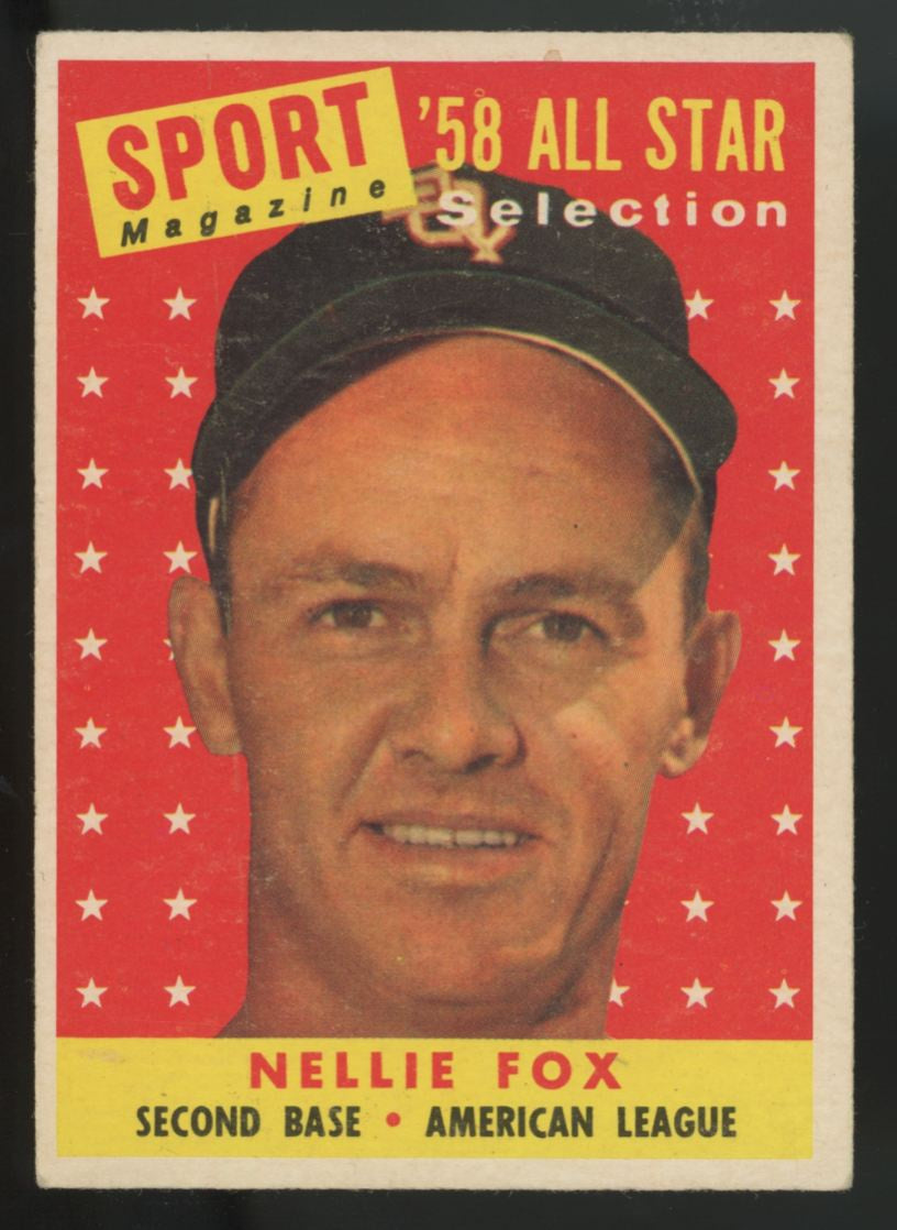 1958 Topps Nellie Fox All Star #479 EX