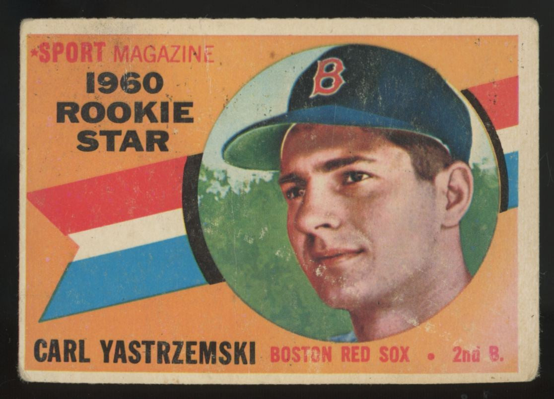 1960 Topps Carl Yastrzemski RC Rookie Star #148 Poor