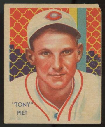1934-36 1935 Diamond Stars Tony Piet #72 Poor