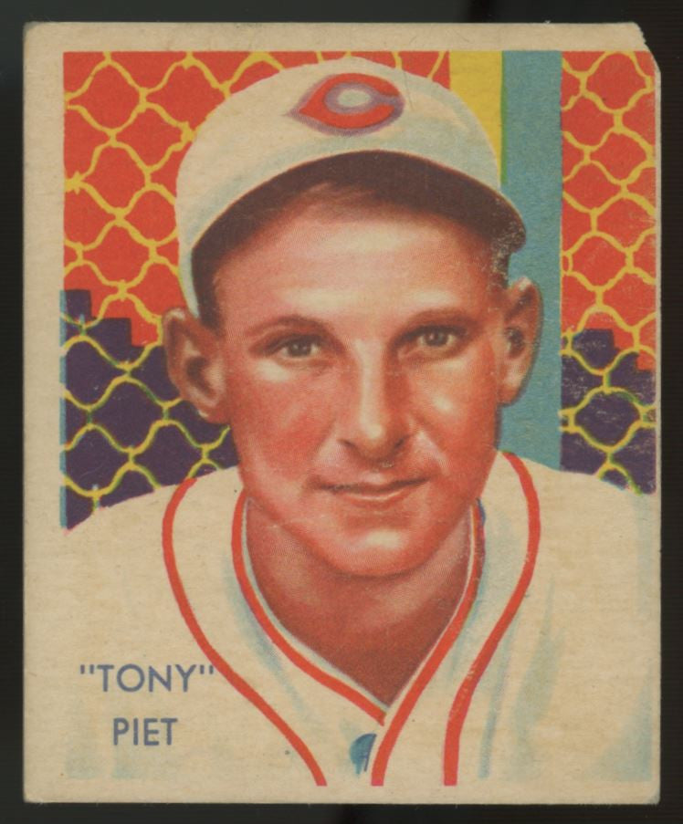 1934-36 1935 Diamond Stars Tony Piet #72 Poor
