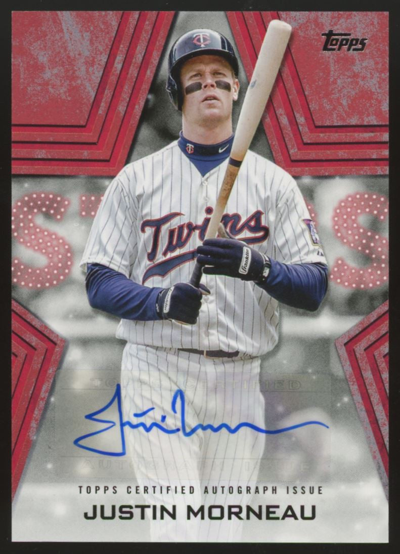 2023 Topps Series 1 Justin Morneau Stars Auto /25 #BSA-JMO