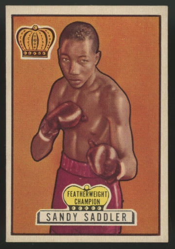 1951 Topps Ringside Sandy Saddler #29 EX "A"