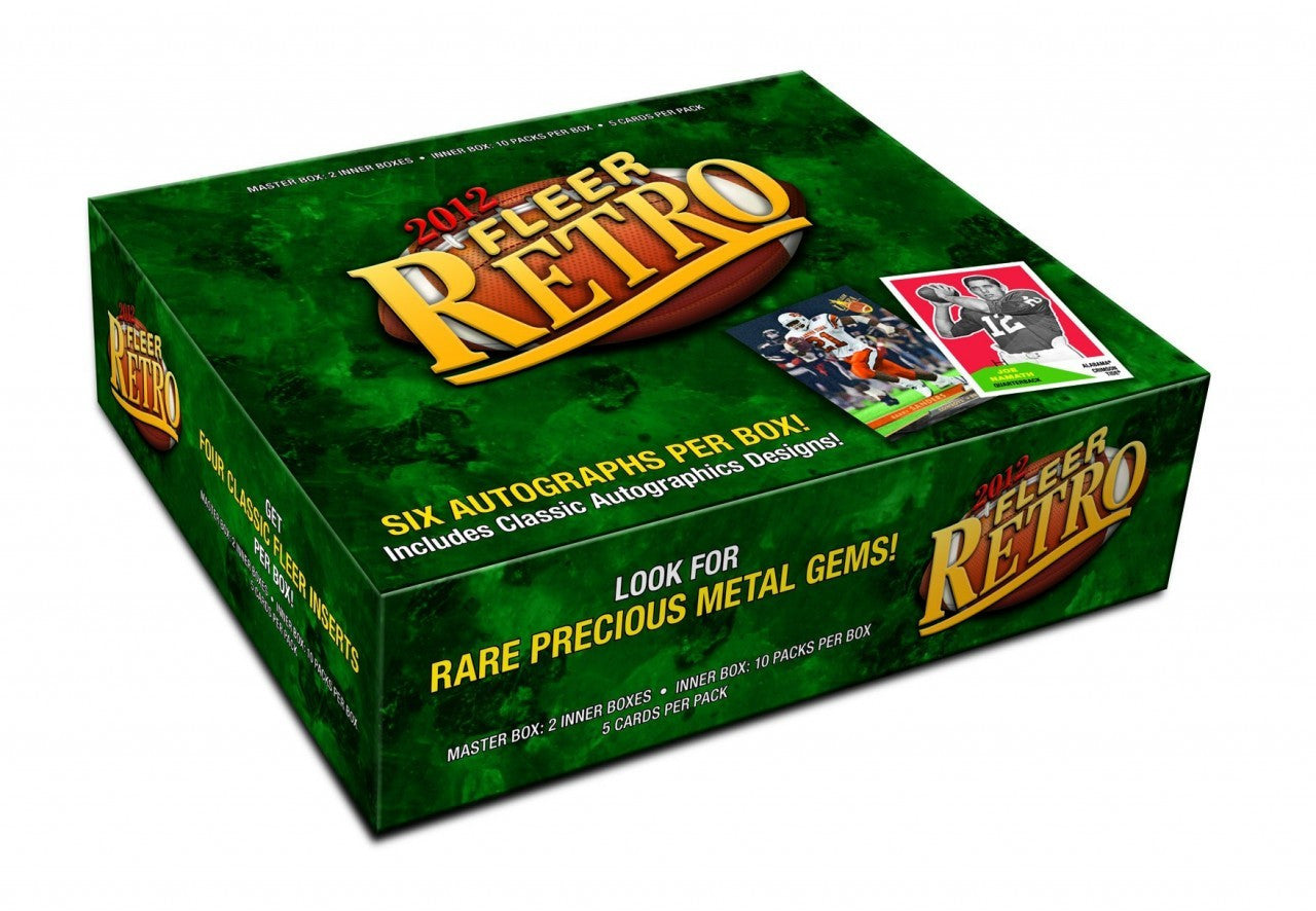 2012 Upper Deck Fleer Retro Football Box