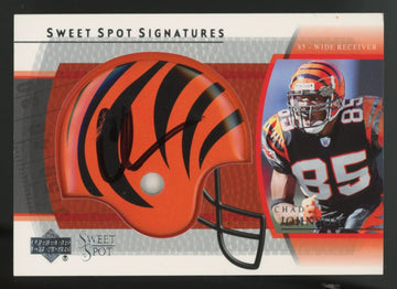 2004 Upper Deck Sweet Spot Chad Johnson Signatures Auto #SS-CJ