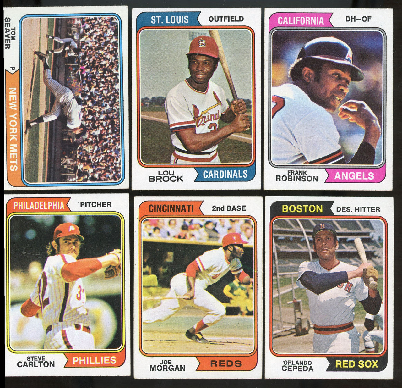 1974 Topps Baseball Complete Set (660) EX Winfield Parker