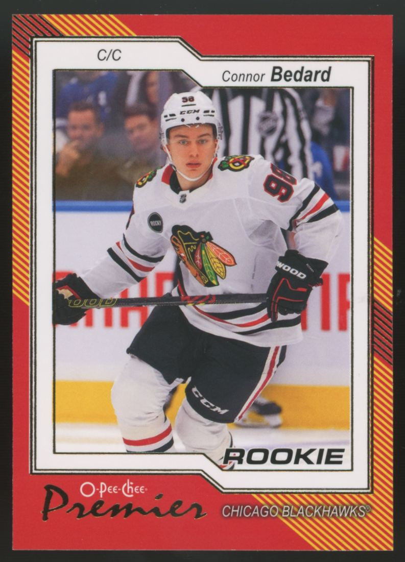 2023-24 O-Pee-Chee Connor Bedard RC Premier #P-91