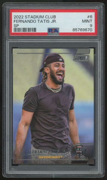2022 Topps Stadium Club Fernando Tatis Jr. SP #6 PSA 9