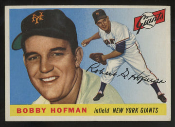 1955 Topps Bobby Hofman #17 EX+