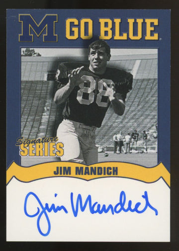 2002 TK Legacy Signature Series Jim Mandich Auto #MGB7 "A"