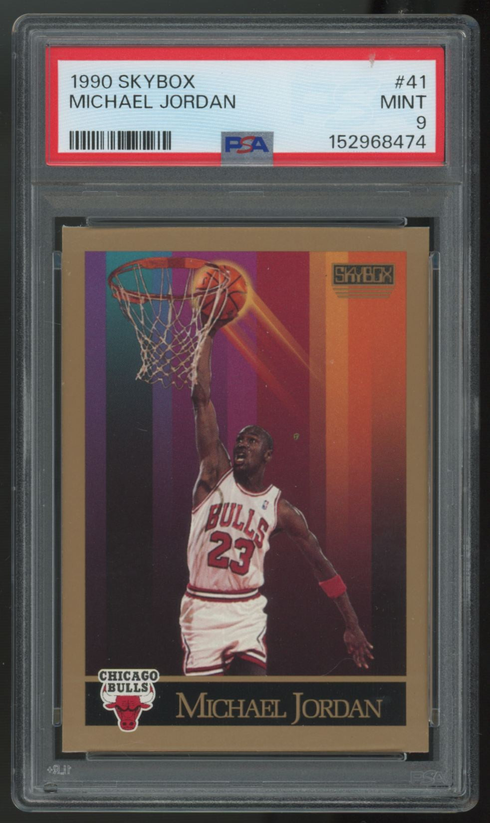 1990-91 Skybox Michael Jordan #41 PSA 9 *474