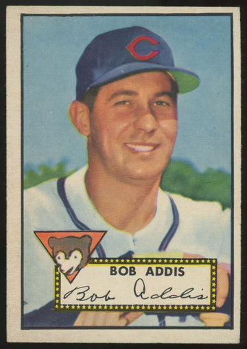 1952 Topps Bob Addis RC #259 EX