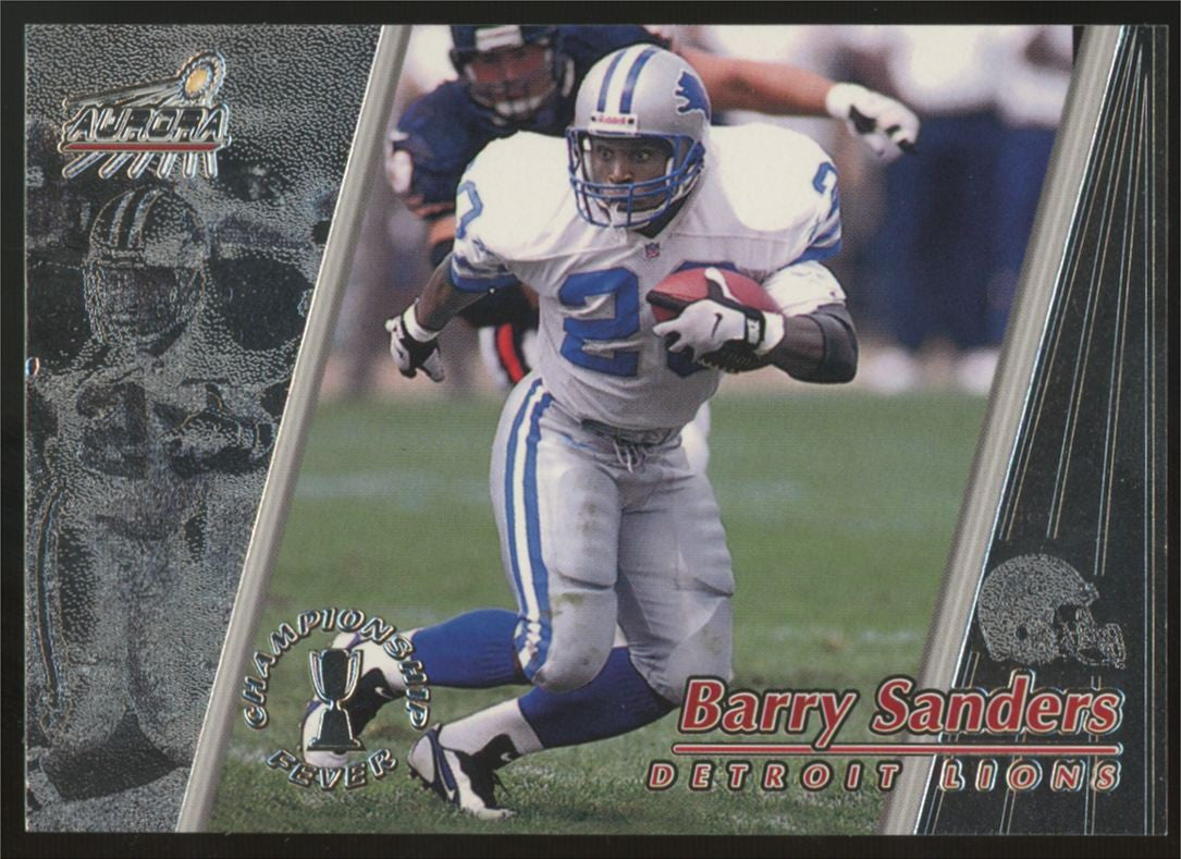 1998 Pacific Aurora Barry Sanders Championship Fever /250 #17
